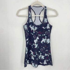 Lululemon Cool Racerback Tank in Static Blossom Multi Size 6
